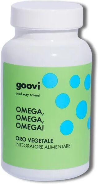 goovi oro vegetale integratore di omega 3-6-9 60 perle soft gel