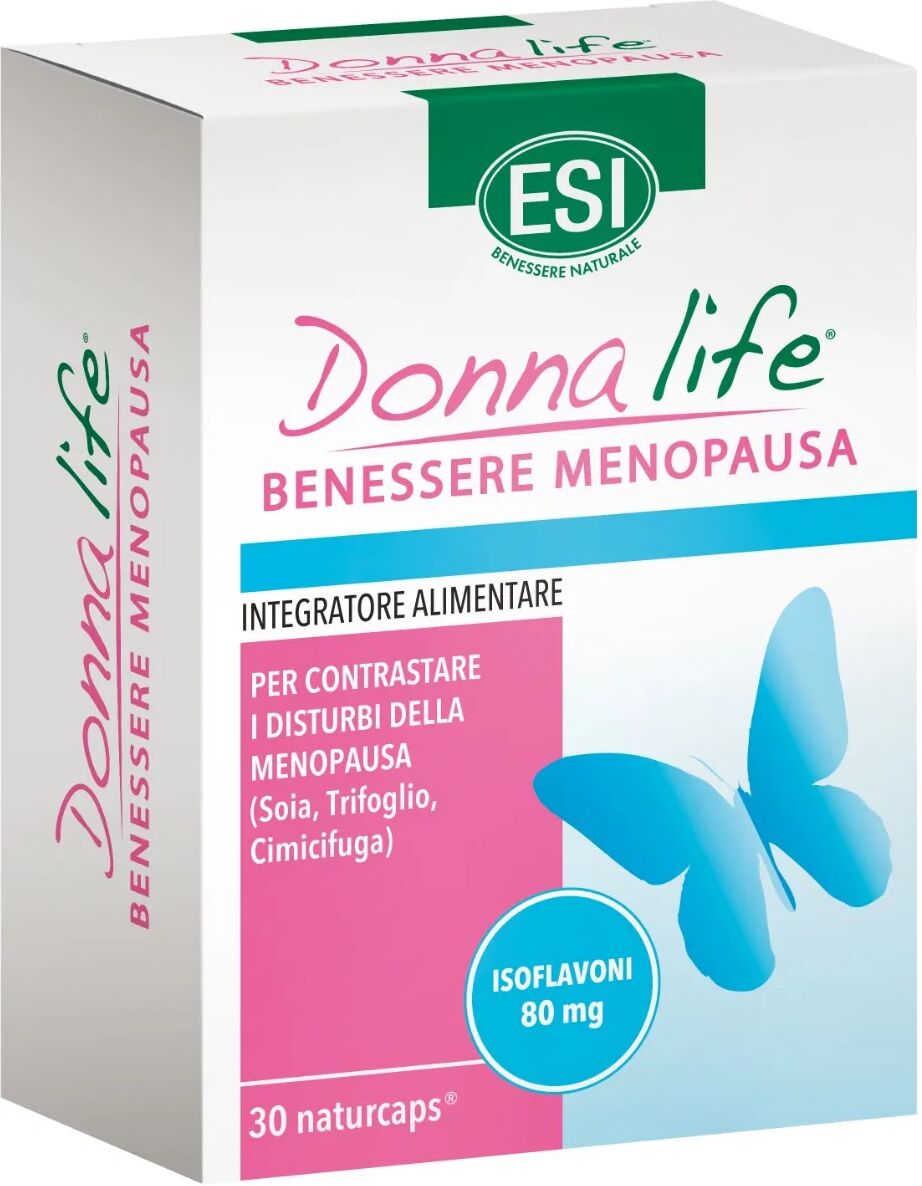 esi donna life benessere menopausa integratore 30 naturcaps