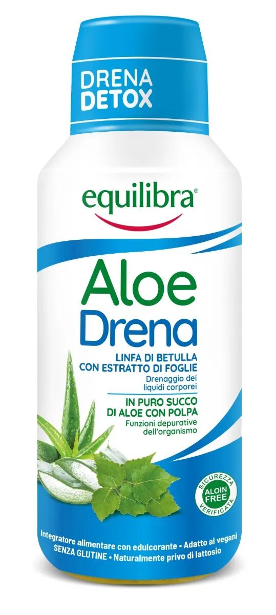 equilibra aloe vera drena integratore drenante 500 ml