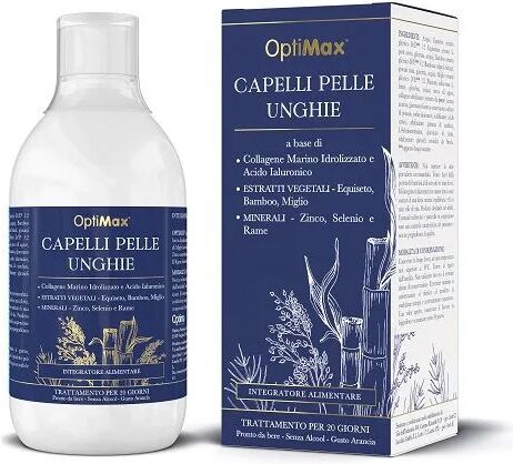 optima naturals x integratore per capelli pelle e unghie 500 ml