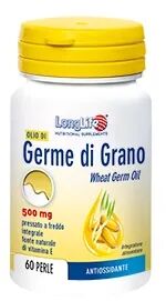 longlife olio germe di grano integratore vitamina e 60 perle