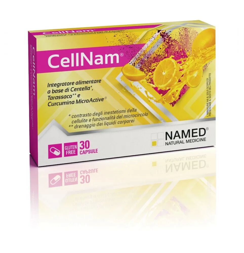 named cellnam integratore anticellulite 30 capsule