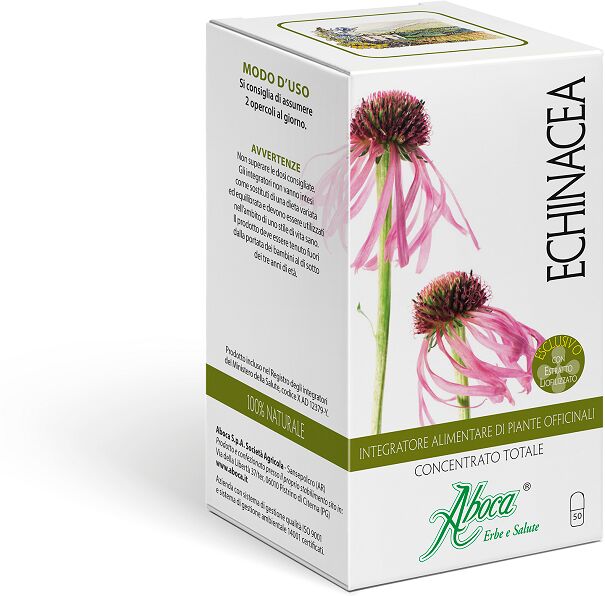 aboca echinacea concentrato totale integratore difese immunitarie 50 opercoli