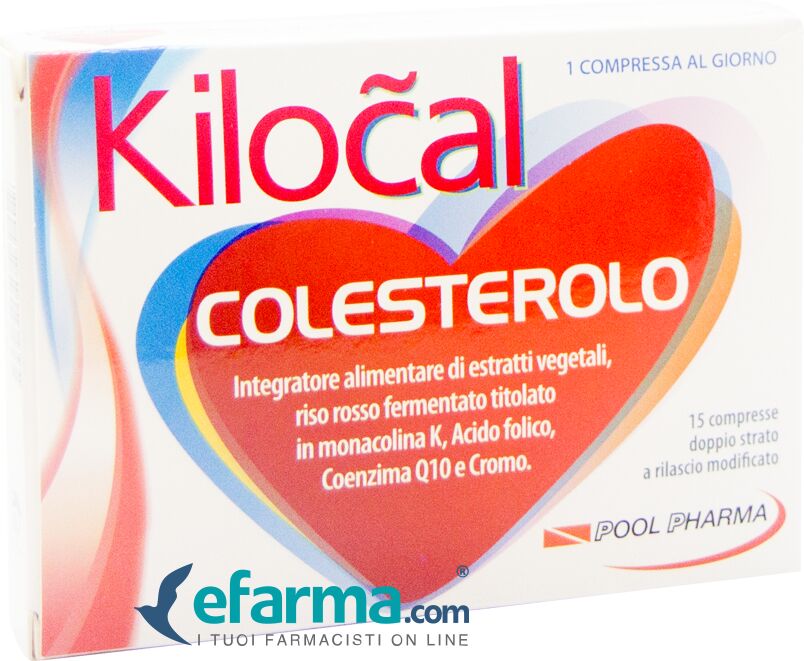 kilocal colesterolo integratore controllo dei lipidi 15 compresse