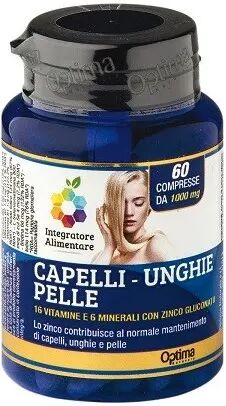 colours of life optima capelli unghie pelle integratore vitamine e minerali 60 compresse