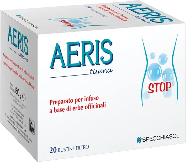 specchiasol aeris tisana contro gas intestinale 20 filtri