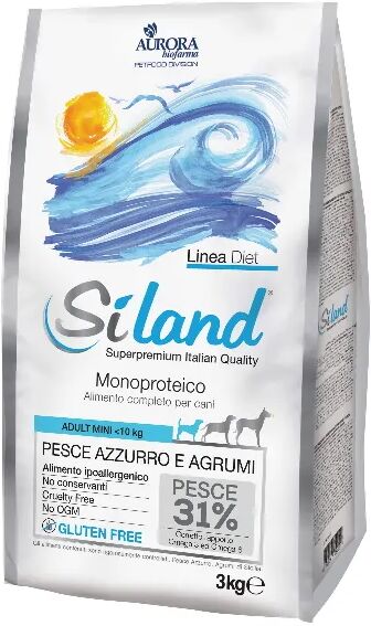 siland one protein pesce azzurro e agrumi alimento completo per cani 3 kg