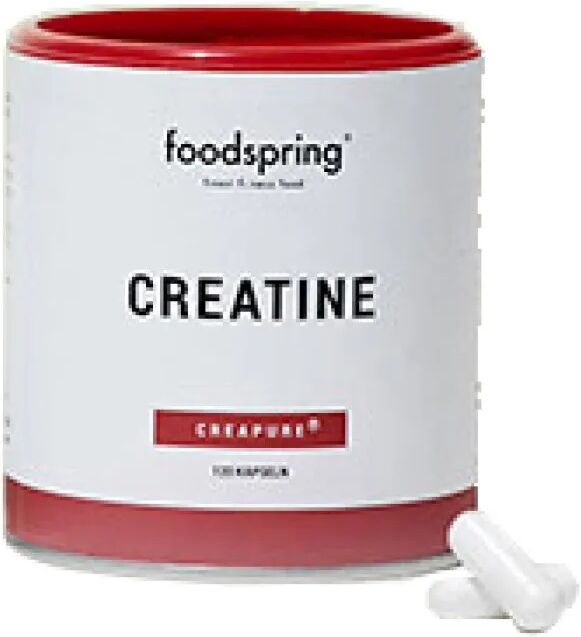 foodspring creatina integratore 120 capsule