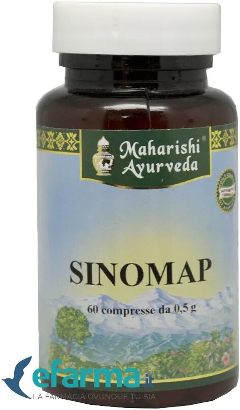 maharishi ayurveda sinomap integratore vie respiratorie 60 compresse