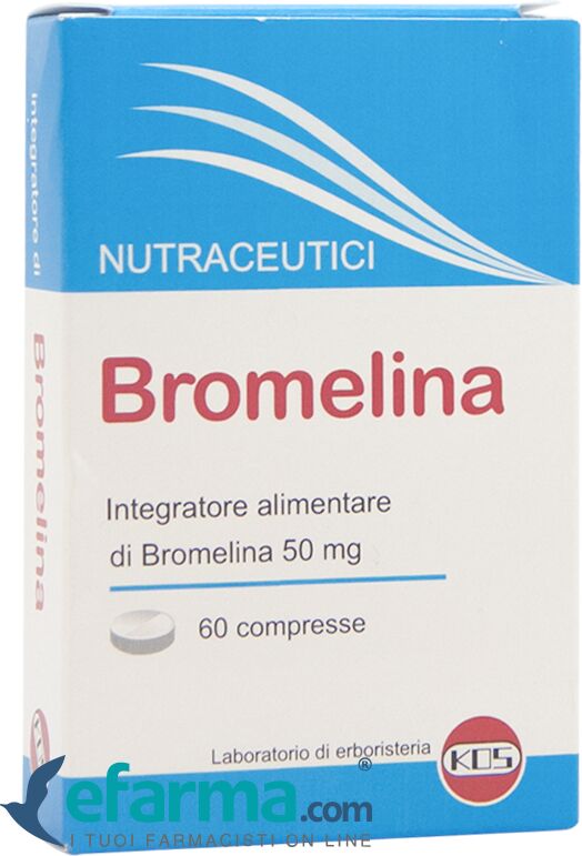 kos bromelina integratore 60 compresse