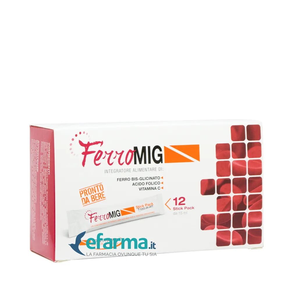 pool pharma ferromig integratore ferro 12 bustine 15 ml