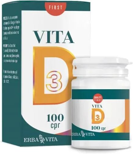 erba vita vitamina d integratore 100 compresse orosolubili