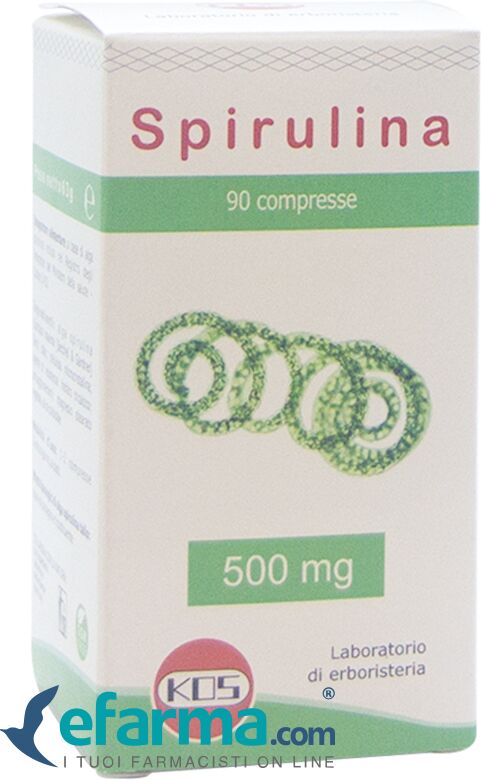 kos spirulina integratore 90 compresse