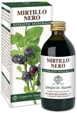 dottor giorgini dr. giorgini mirtillo nero estratto integrale integratore drenante 200 ml