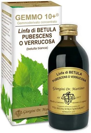 dottor giorgini dr. giorgini gemmo 10+ betulla bianca linfa liquido analcoolico 200 ml