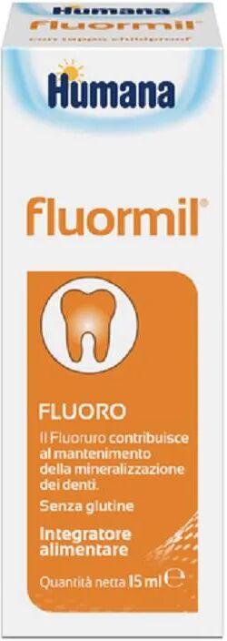 fluormil gocce di fluoro per bambini 15 ml