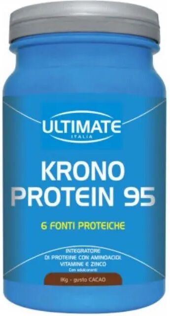 ultimate krono protein 95 integratore alimentare gusto cacao 1kg