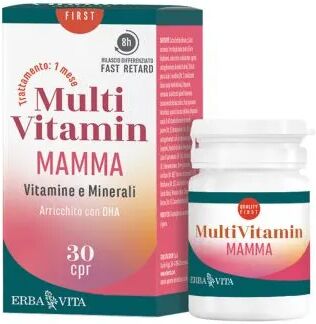 erba vita multi vitamin mamma integratore multivitaminico 30 compresse