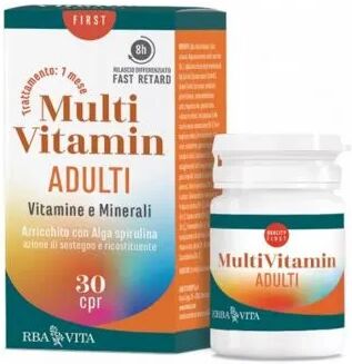 erba vita multivitamin adulti integratore vitamine e minerali 30 compresse