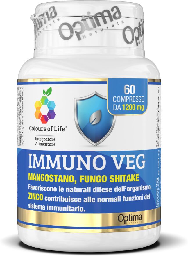 colours of life optima immuno veg integratore difese immunitarie 60 compresse