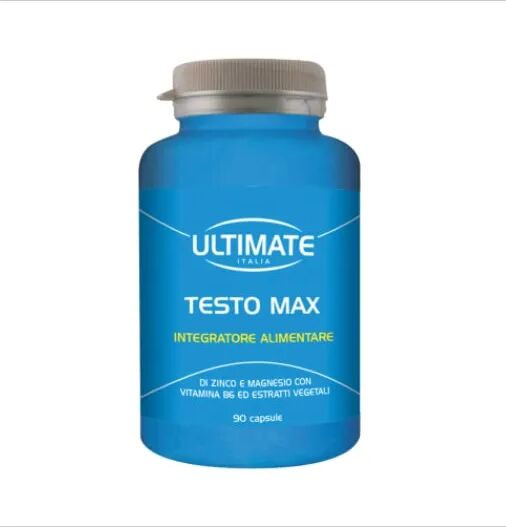 ultimate italia testo max integratore zinco magnesio vitamina b6 estratti vegali 90 capsule