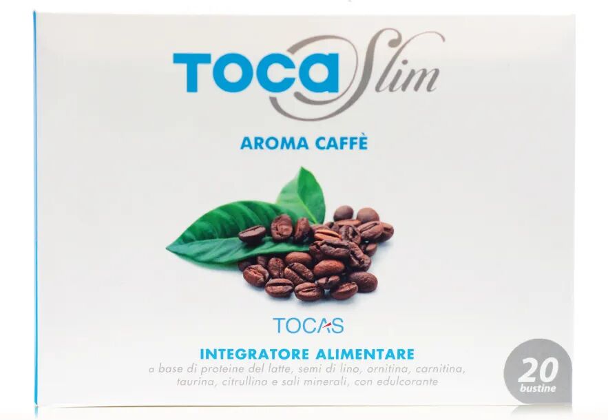 tocaslim caffé integratore proteine del siero del latte 20 bustine