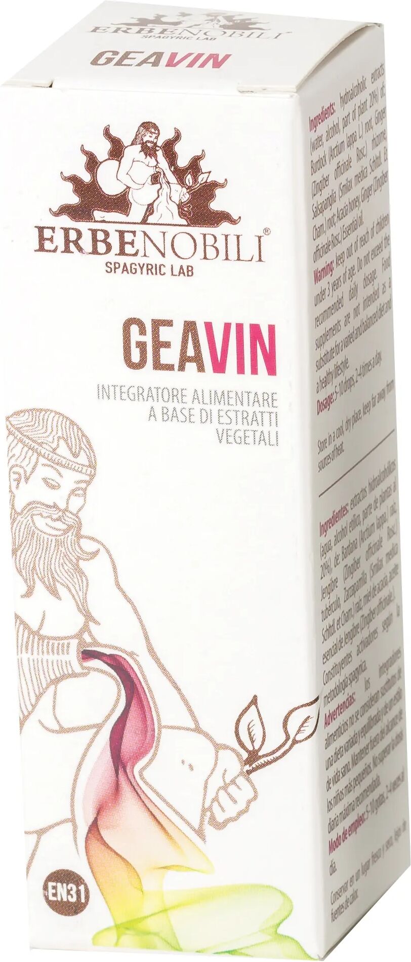 erbenobili geavin integratore depurativo 10 ml