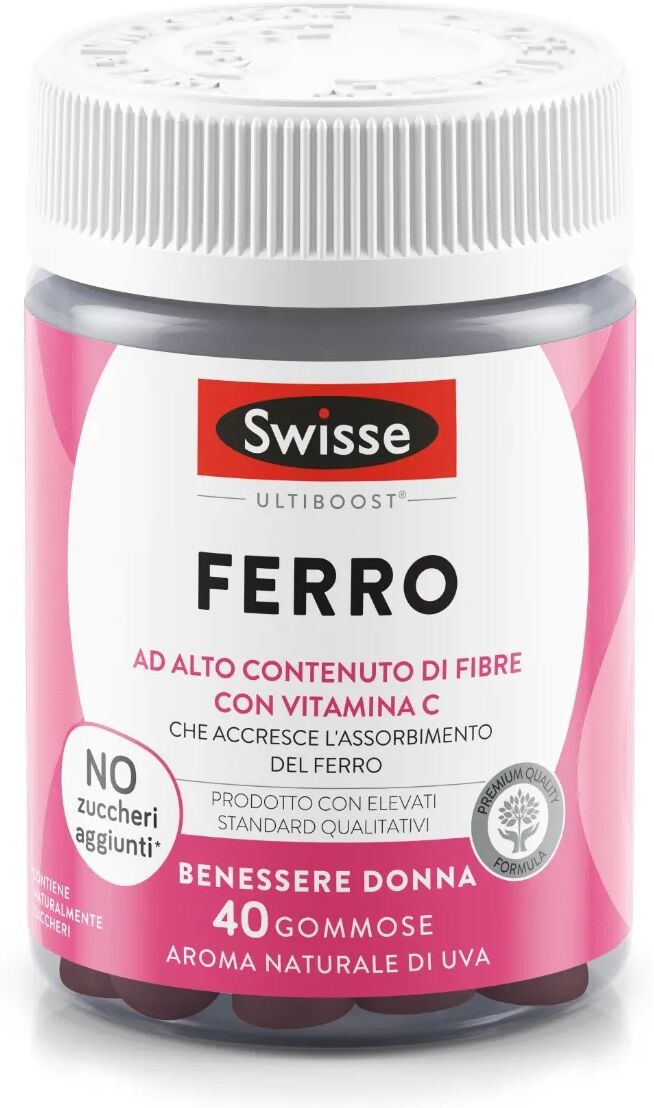 swisse ferro integratore ferro con vitamina c 40 gommose