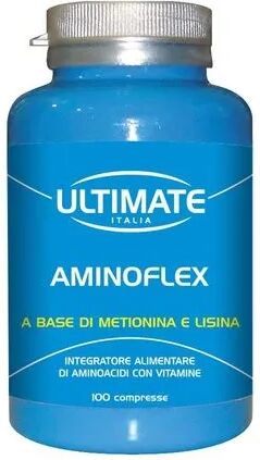 ultimate wellness aminoflex integratore di aminoacidi 100 compresse