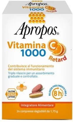 apropos vitamina c 1000 retard 24 compresse