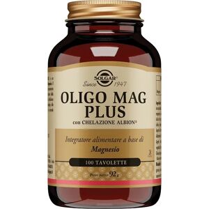 Solgar Oligo Mag Plus Integratore Di Magnesio 100 Tavolette