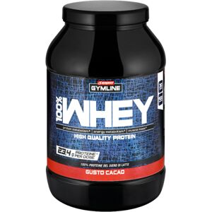 Enervit Gymline Muscle 100% Whey Proteine Concentrate Cacao Integratore Proteico 900 G