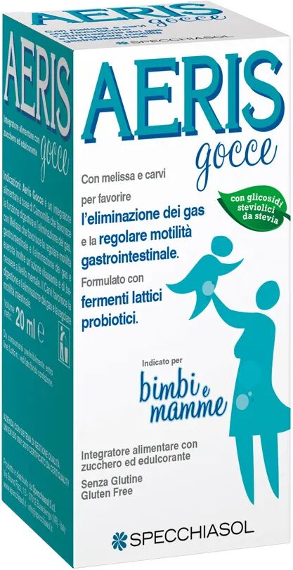 Specchiasol Aeris Gocce Integratore Gas Intestinali 20 ml