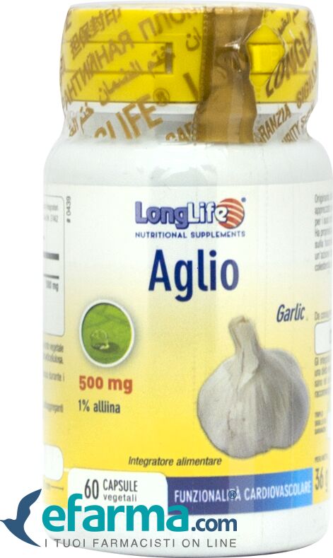 LongLife Aglio Integratore Apparato Cardiovascolare 60 Capsule