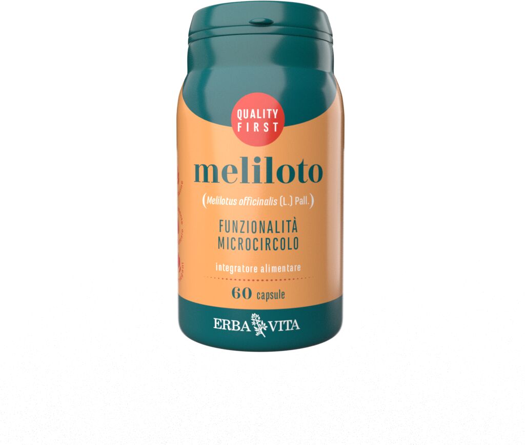 Erba Vita Meliloto Integratore Microcircolo 60 Capsule