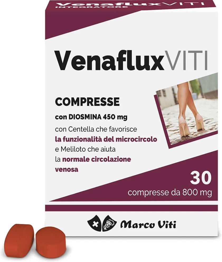 Marco Viti Venaflux Integratore Microcircolo 30 Compresse