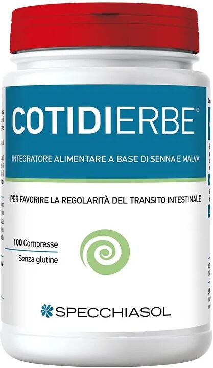 Specchiasol Cotidierbe Integratore Transito Intestinale 100 Compresse