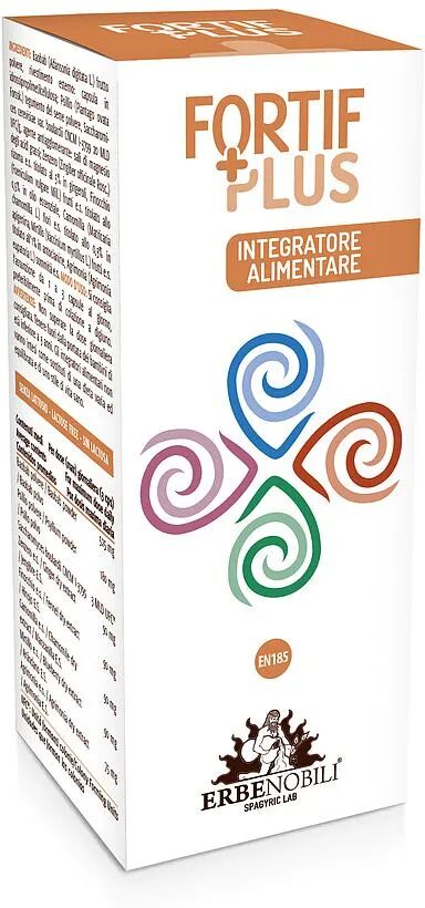 Erbenobili Fortif Plus Integratore Alimentare per Regolarità Transito Intestinale 30 Capsule