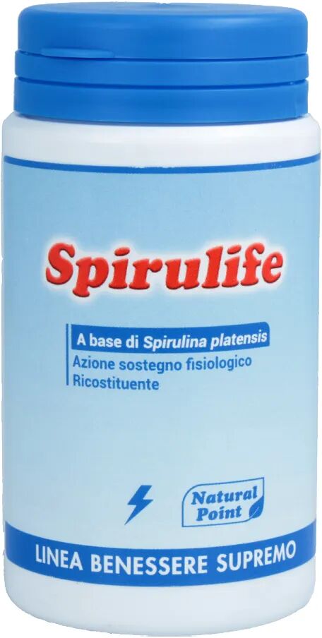 Natural Point Spirulife Integratore Energetico 100 Capsule