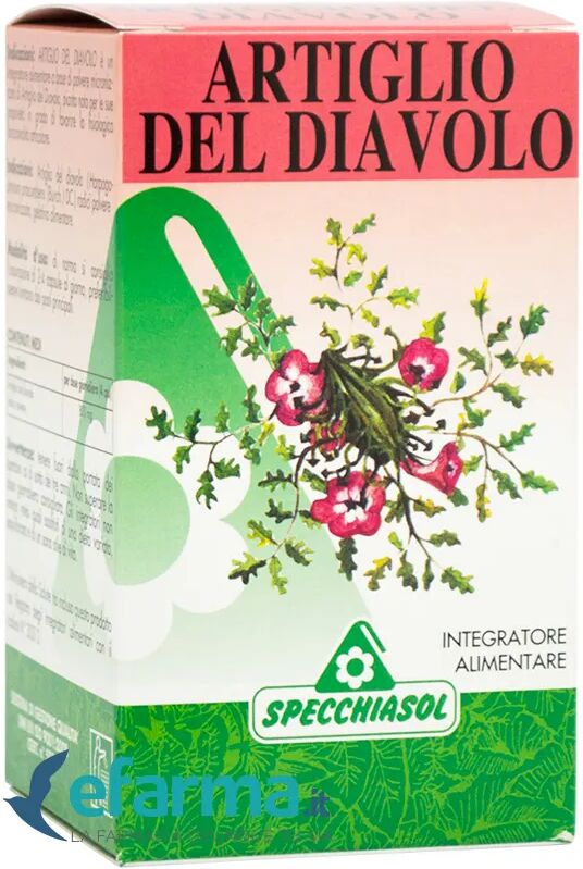 Specchiasol Artiglio Del Diavolo Integratore Articolazioni 80 Capsule