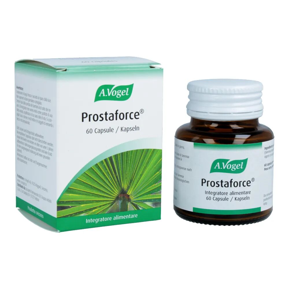 A. Vogel Prostaforce Integratore per la Prostata 60 Capsule