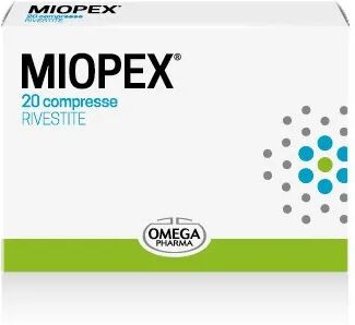 OMEGA PHARMA Miopex Integratore Oculare 20 Compresse