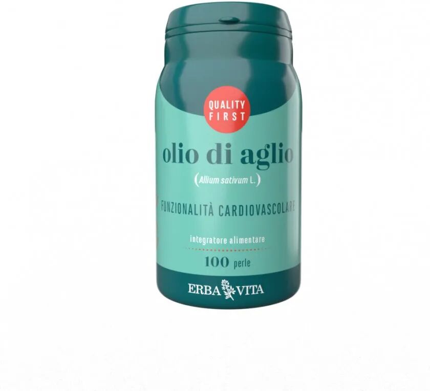 Erba Vita Olio di Aglio Integratore 100 Perle