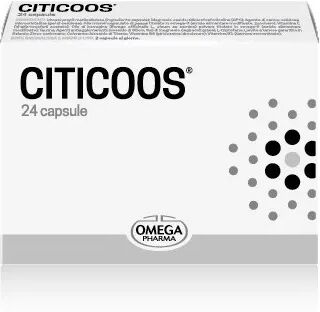 OMEGA PHARMA Citicoos 24 Integratore Cerebrale 24 Capsule