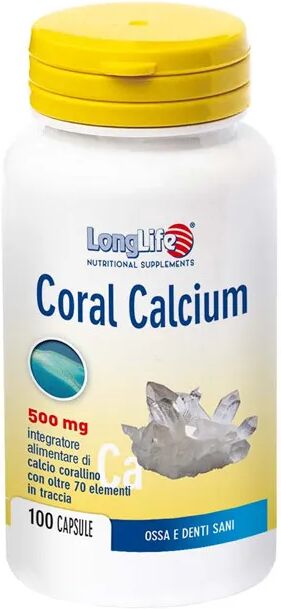 LongLife Coral Calcium Integratore 100 Capsule