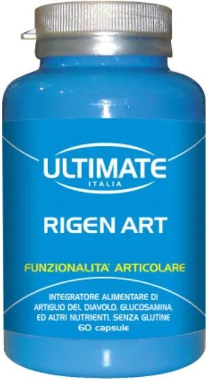 Ultimate Wellness Rigen Art Integratore Articolazioni 60 Capsule