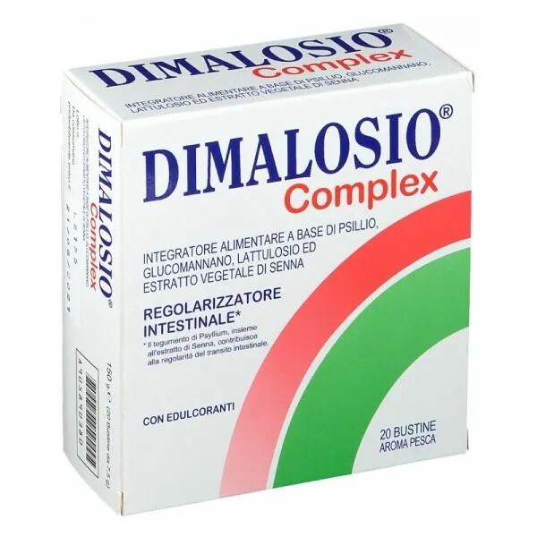 POOL PHARMA Dimalosio Complex Integratore Regolarizzatore Intestinale 20 Bustine