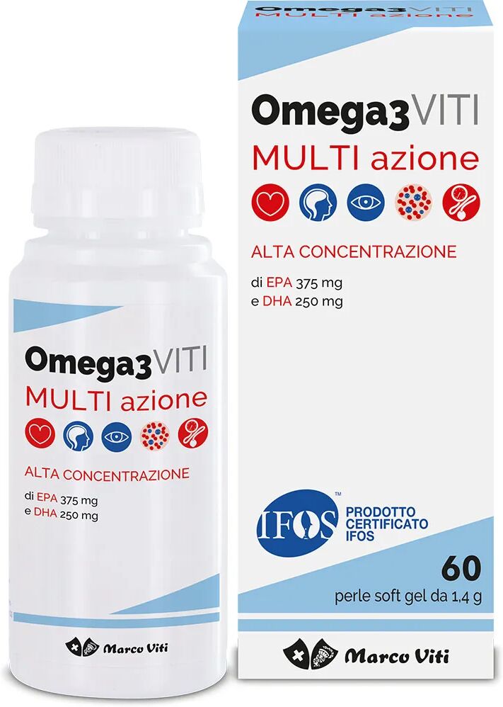 Marco Viti Omega 3 Cardio Integratore Circolazione 60 Perle