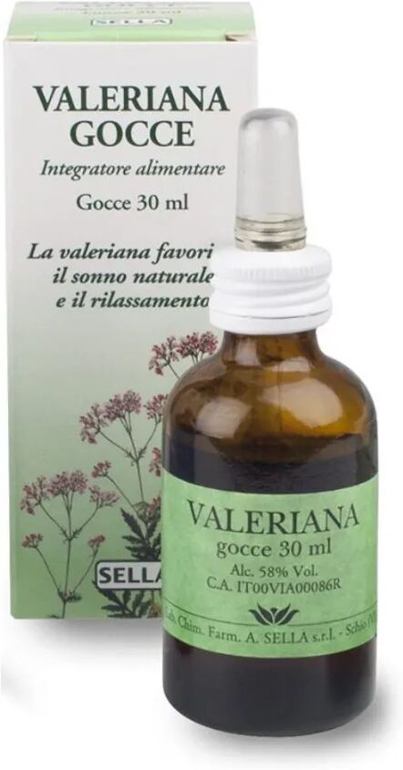 Sella Valeriana Gocce Integratore Per Sonno e Rilassamento 30 ml