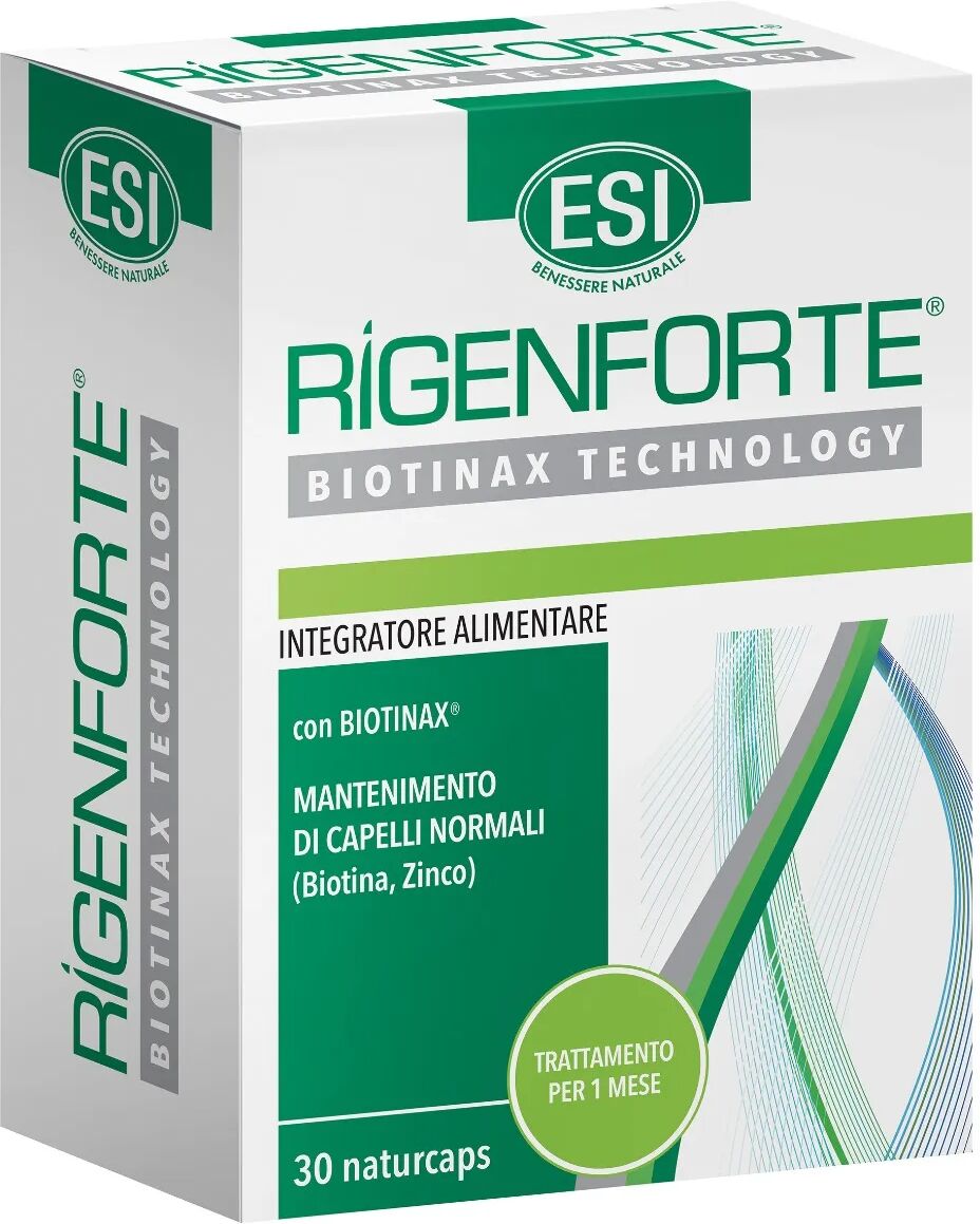 Esi Rigenforte Naturcaps Integratore Unghie e Capelli 30 Capsule